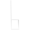 Ekena Millwork 5 1/2-in. W x 10-in. D x 22-in. H Traditional Architectural Grade PVC Knee Brace BRCP055X10X22TRA - alternate 2